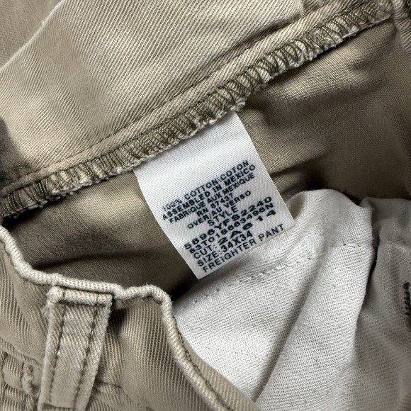 Polo Jeans Co Ralph Lauren Cargo Pants Men 34x34 Freighter Baggy Vintage Y2K - Picture 7 of 8